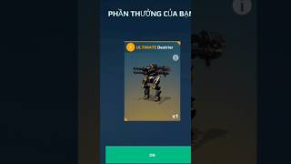 Nhận Free Ultimate Destrier và 250 D-Gem - War Robots 🇻🇳 #warrobots #shorts