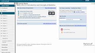 MyStatLab Overview