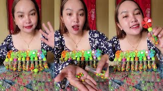 Satisfying Video | Lollipops and SweetsASMR Opening - Yummy Rainbow Candy 🍬 you 😋🍓🍓🍓🍡🍭🍉🍉