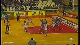 R. Madrid-Coren Ourense: Zona ACB. Tangana (4-Diciembre-1994)