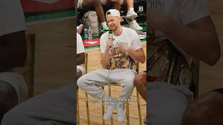 Celtics parade: Kristaps Porzingis discusses fighting through injuries in playoffs