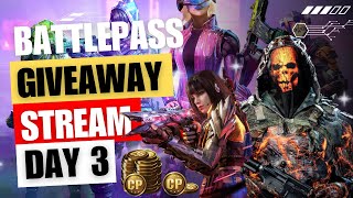 Playing with viewers / subscribers | BP GIVEAWAY STREAM DAY 3  | 🔴 CODM LIVE