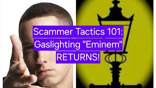 "Scarmer" returns to gaslight some more!! 🤣🤣 #scammer