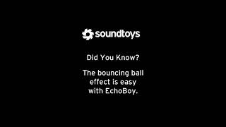 EchoBoy - Bouncing Ball Effect