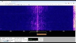 Radio Europa pirate station transmitting on the Russian Air Force Bear Net frequency at 6835.20 kHz