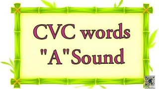 "a" sound words/Three Letter words "a" sound #vocablury English reading