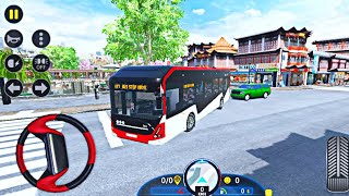 Exploring Shanghai in Bus simulator 2023 - Android Gameplay !