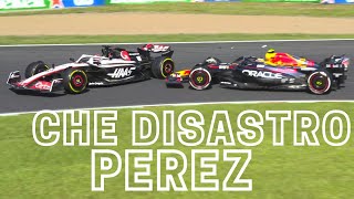 Disastro di Perez nel GP Giappone