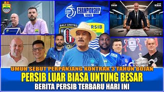 LAWAN BALI UNITED PERSIB DAPAT UNTUNG BESAR, MANAJEMEN SETUJU !! TOP 3 PERSIB HARI INI, AHAD 12/5/24