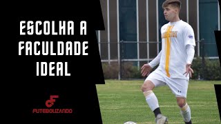 Escolha  Onde Jogar Futebol e Estudar nos EUA Assim... ESTUDANTE ATLETA