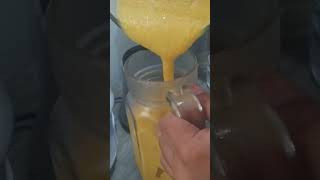 POURING OF MANGO JUICE #shorts #asmr #satisfying