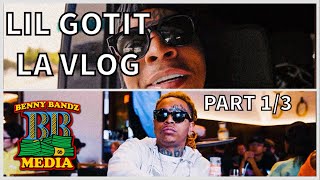 LIL GOTIT VLOG LA 2023 pt 1/3