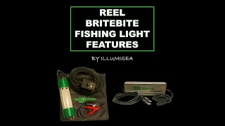 IllumiSea's Reel BriteBite Underwater LED Fishing Light Features