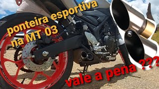 Ponteira dupla esportiva MT 03,vale a pena???