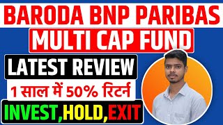 Baroda bnp paribas multicap fund review!!