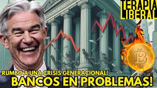 COLAPSO BANCARIO 2024: "Espero quiebras bancarias" Jerome Powell