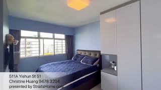 High-Floor Renovated HDB 4 Room @ 511A Yishun St 51