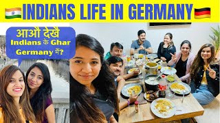 Indians के Ghar Germany मैं|Indians Life in Germany|Indians in Germany 🇩🇪