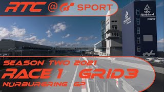 LIVE: RTC Serie Grid 3 Season Two 2021 Rennen 1 @ Nürburgring GP (DE)