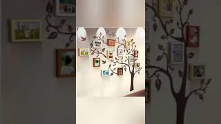 Unique family tree photo framesand decal|latest photo frames designs #short