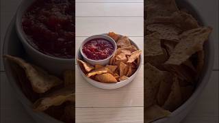 tortilla chips & chunky salsa✨ what’s your favorite quick & easy snack or appetizer?