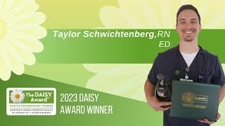 Congratulations to our Daisy Award Winner, Taylor Schwichtenberg, RN