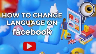 How to change language on facebook #changelanguage #facebook