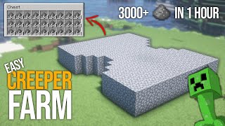 Easiest Creeper Farm Ever [How To Make Creeper Farm]  |Minecraft Tutorial |