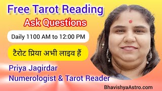 #freelivetarotreading by #besttarotcardsreader Priya Jagirdar Now #live on #youtube & #facebooklive