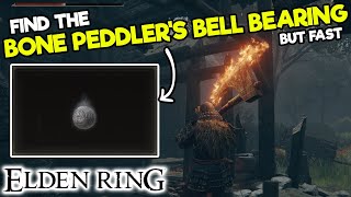 How to get the BONE PEDDLER'S BELL BEARING in Elden Ring - Bell Bearing Hunter - Warmaster's Shack