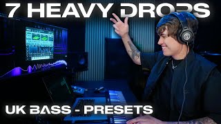 7 HEAVY DROPS | Insane UK Bass, Garage, DnB Presets!