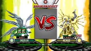 Ingram vs Nemus - Bakugan: Defenders of the Core