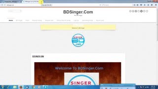 BDSinger Com- Request Songs And ads Tutorial 2016 {Prat 3}