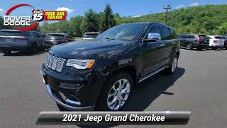 Certified 2021 Jeep Grand Cherokee Summit, Wharton, NJ R9801