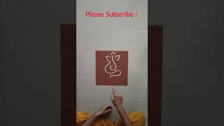 Very easy one minute rangoli|bigginers rangoli||please subscribe#shorts#youtubeshorts