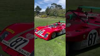 The Ultimate Ferrari Collection At Pebble Beach Concours! #shorts #carweekforever