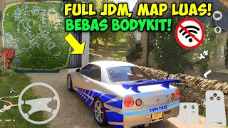 Graffis Dewa & Map Luas! Game Balapan Open World Bisa Modifikasi Di Android Offline Banyak Mobil JDM