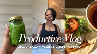 Vlog:Bible Giveaway, Shein Haul, Planning, Volleyball Game