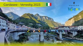 Radreise Gardasee-Venedig 2023 Tag 3:von Trento nach Bassano del Grappa/Brenta-Radweg I #valbrenta