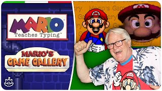 I primi VERI giochi di Charles Martinet - Mario Teaches Typing e Mario's Game Gallery