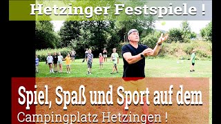 Hetzinger Festspiele beim Camping in Nideggen Eifel