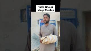 Talha Ghouri Vlogs Meetup 🤝#shortsfeed #shorts #viral