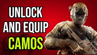 How to Unlock and Equip Camos to Weapons in COD BO6 Black Ops 6