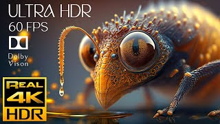 4K HDR 60fps Dolby Vision with Animal Sounds & Calming Music (Colorful Dynamic) #2