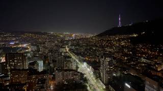 Tbilisi Roof of Axis Towers 4K