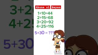 #mentiqtestleri #maths #mentiquiz #riyaziyyat #test  #shortvideo #xeyaleabdullayeva #abuneolun