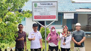 PEMASANGAN PLANG KEPEMILIKAN TANAH | BPKPAD KABUPATEN BENGKAYANG