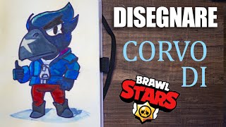 Come si disegna CORVO di BRAWL STARS