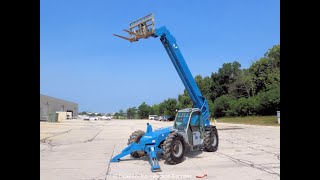 2008 Genie GTH1056 Telescopic Reach Forklift Telehandler - bidadoo