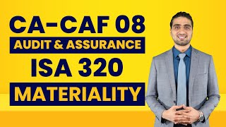 CAF 08 | ISA 320, Materiality | Audit and Assurance